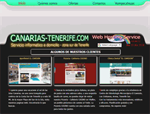 Tablet Screenshot of canarias-tenerife.com